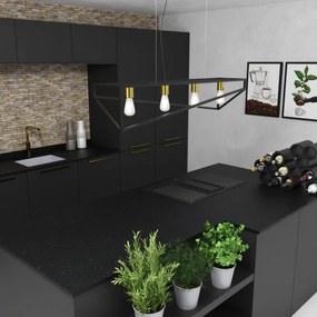 Lustră pe cablu GOTE 4xE27/60W/230V