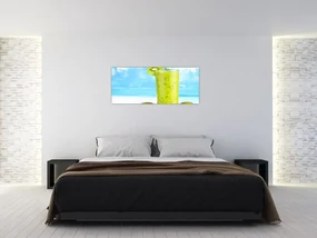 Tablou - smoothie kiwi (120x50 cm)