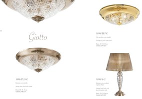 Aplica de perete eleganta LUX realizata manual Crystal Glass - Giotto
