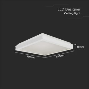 Plafonieră LED dimabilă LED/24W/230V 4000K 45x45 cm alb