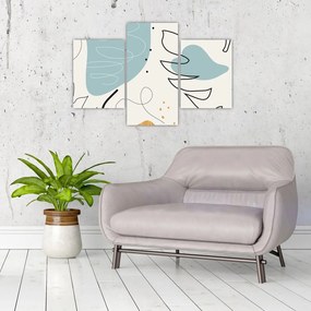 Tablou - Ilustrație de frunze (90x60 cm)