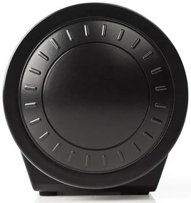 Ceas deșteptător radio cu afișaj LED și proiector 230V Nedis CLAR005BK