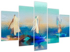 Tablou - Peisaj pictură, pictură (150x105 cm)