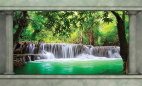 Fototapet - Cascada magică (152,5x104 cm)