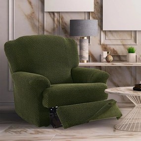 Nueva Textura Huse care se întind foarte bine NIAGARA verzi fotoliu de relaxare (l. 70 - 90 cm)