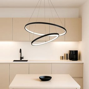 Rabalux 72345 BELIZA - Lustru LED dimmabil suspendat pe cablu, 75W, 230V, 3000-6500K, cu telecomandă