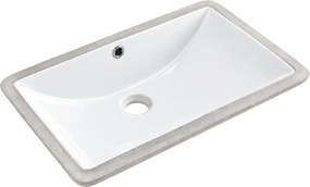 Mexen Venus chiuvetă sub blat 60 x 37 cm, albă - 25416000