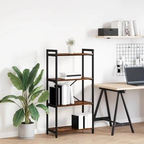 vidaXL Bibliotecă Stejar afumat 60 x 30 x 118 cm PAL