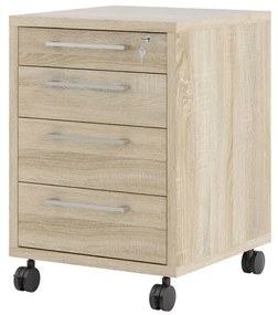 Comodă mobilă Modulo, stejar sonoma