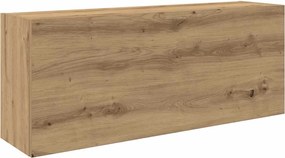 vidaXL Dulap perete baie stejar artizanal, 100x25x40 cm lemn prelucrat