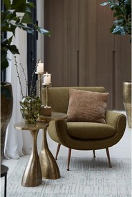 Masă auxiliară rotundă din metal 33x40 cm Macau - Light &amp; Living