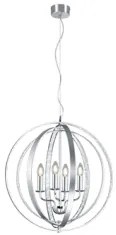 Suspensie clasica 4 becuri E14 Candela 102000405 Trio