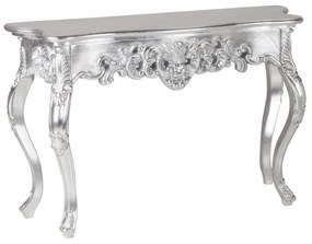 Consola eleganta Venice 110cm, argintiu