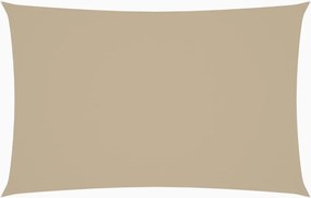 vidaXL Pânză parasolar, bej, 2x4,5 m, țesătură oxford, dreptunghiular