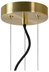 Lustră pe cablu FLORIEN 1xE27/60W/230V aurie Lucide 30473/28/62