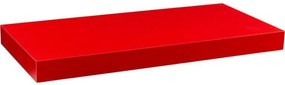 Raft de perete stilist Volato, 80 cm, roșu