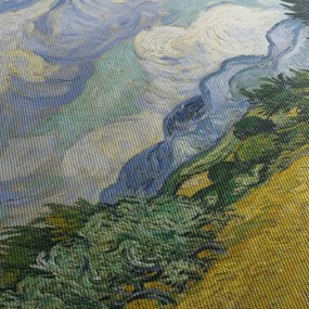Tablou - Vincent van Gogh, Wheat Field with Cypresses, reproducere (90x60 cm)