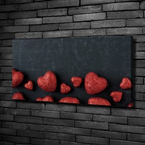 Tablou canvas Inima pe o placă