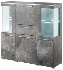 Vitrină Indiko Typ 46 (schiefer) (cu iluminat). 1108219