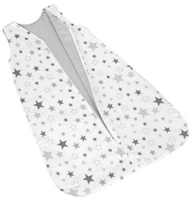 Sac de dormit pentru copii Bellatex Stars gri , 50x 75 cm