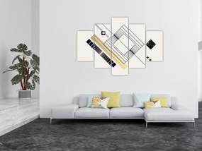 Tablou - Forme geometrice N⁰6 (150x105 cm)
