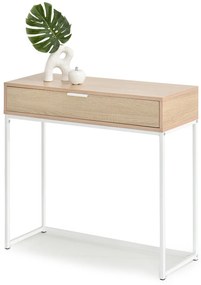 Măsuță consolă Norma M (sonoma + alb). Promo -14%. 1110819