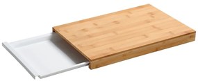 Kesper 58352 Tăietor cu tavă, alb, 38 x 25 x 3,5cm