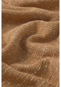 Pătură galben ocru din bumbac 130x180 cm Handloom – Lorena Canals