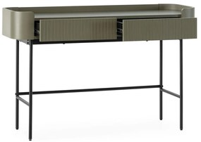 Masă consolă kaki 40x120 cm Willa – MOME