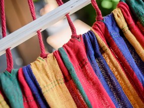 Hamac colorat pentru 2 persoane 190x150 cm