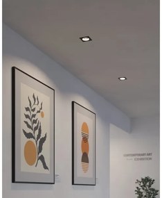 Corp de iluminat LED RGBW încastrat dimabil Eglo 900763 CAROSSO-Z 4,7W/230V negru