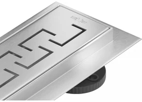 Mexen Flat M15 scurgere liniară 80 cm, Crom - 1024080-15