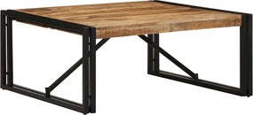vidaXL Masuta de cafea 80x80x35 cm lemn masiv de mango