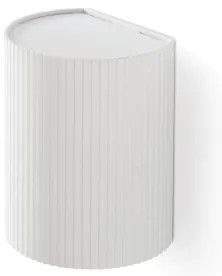 Aplică FARO 40526 SOLE 1xGU10/8W/230V alb canelat rotund