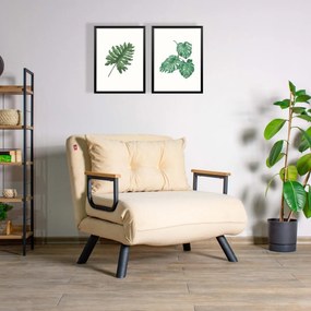 Fotoliu Sando Single Cream