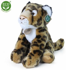 Leopard din pluș, 30 cm, ECO-FRIENDLY