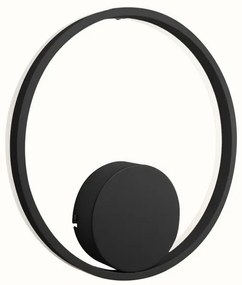 Aplica de perete LED design modern geometric Halo BK