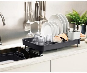 Suport ajustabil pentru scurs vase Joseph Joseph Extend, gri