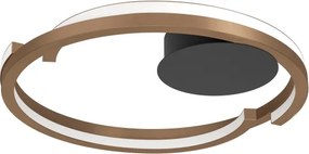 Eglo 901825-LED Plafonier MEZZOMONTE 2x LED, 20W, 230V, Ø48 cm, bronz + telecomandă