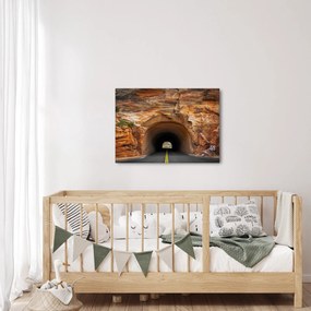 Tablou - tunel în stâncă (70x50 cm)