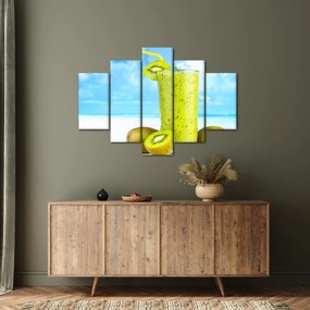 Tablou - smoothie kiwi (150x105 cm)