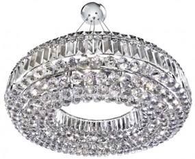 Lustra design LUX cristal K5 Vesuvius 10L 9392CC SRT