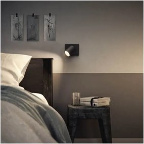 Spot RUNNER 1xGU10/20W/230V negru Philips