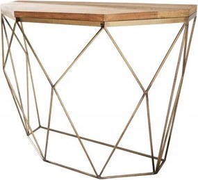 Consola design minimalist Diamond 90cm Mango