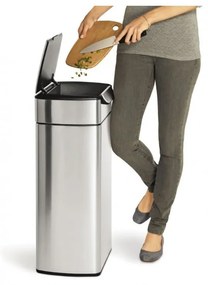 Coș de gunoi din oțel inoxidabil 30 l - simplehuman