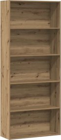 vidaXL Bibliotecă, stejar artizanal, 80x30x189 cm, lemn prelucrat