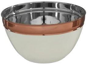 Bol arămiu/bej din oțel inoxidabil ø 26 cm Prescott – Premier Housewares