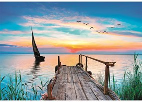 Colorat Peaceful Puzzle Peace 500 de piese Móló Clementoni