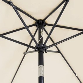 Deuba Umbrelă de soare de grădină Fiji ø200cm - bej