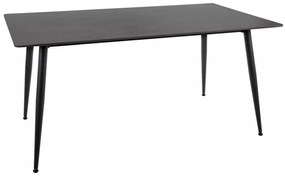 Masa Rion neagra L160xl90 cm
